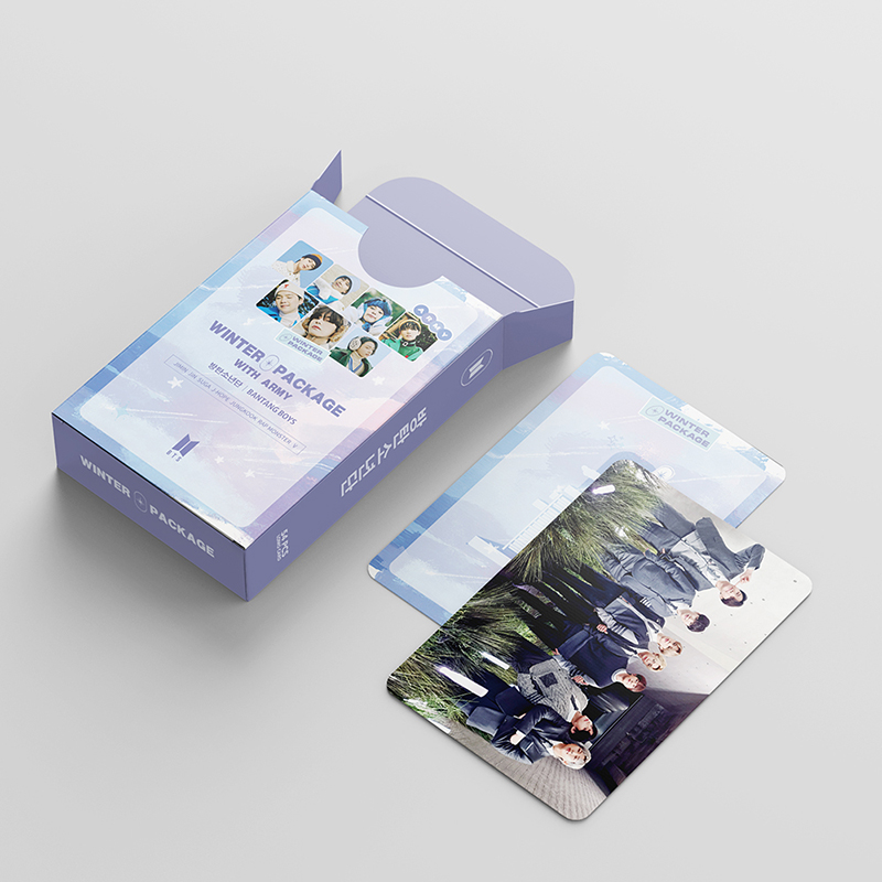 54pcs/box BTS photocard Winter Album LOMO Card V JUNGKOOK photocards Postcard | BigBuy360 - bigbuy360.vn