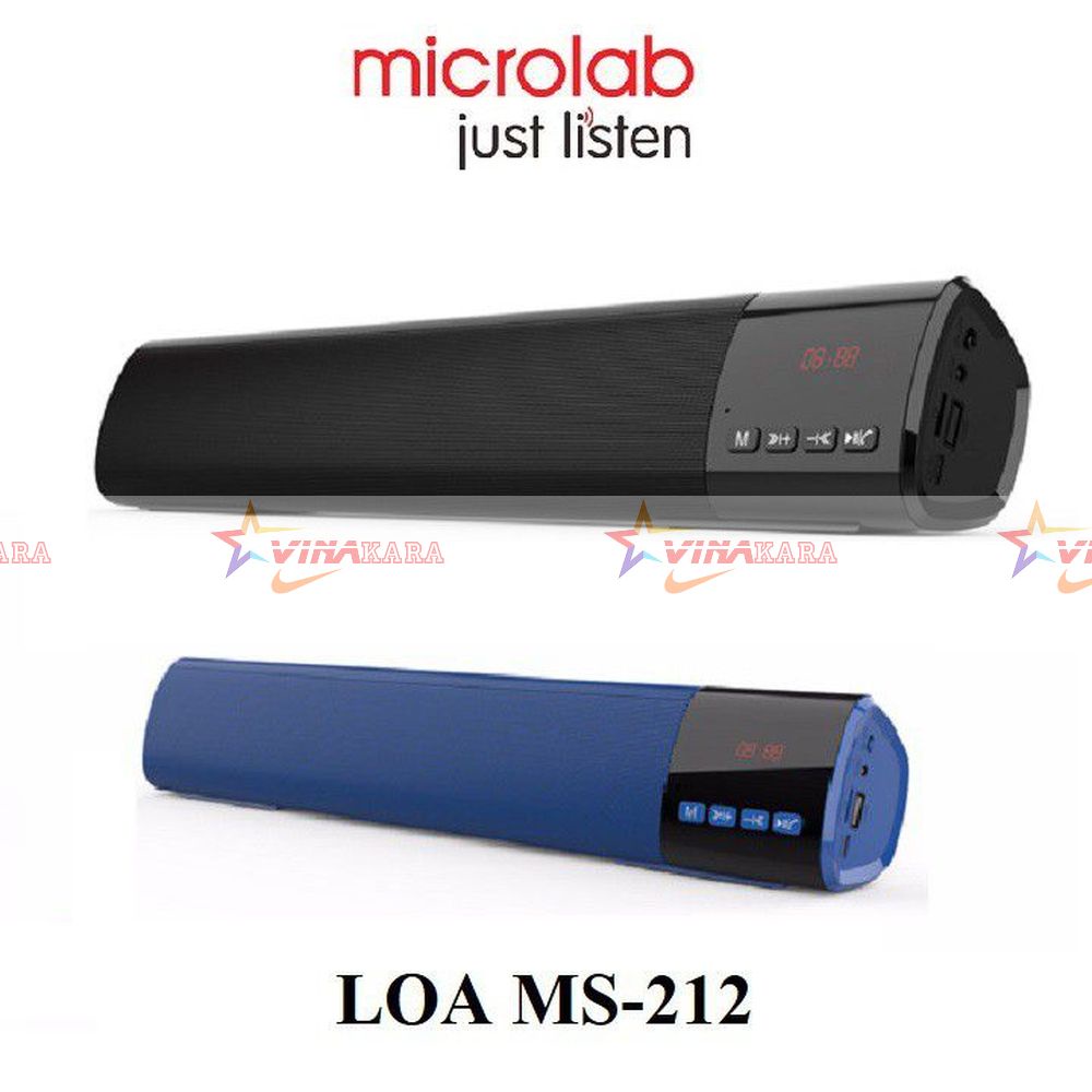 Loa vi tính cao cấp MICROLABMS212 - 2.0 - 10 W RMS Newnghe nhạc chất lượng, chất âm hay
