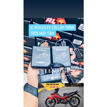 IC REDLEO Lập Trình Trên Máy Tính Cho Ex135 , Wave 100 , Dream 100 , Wave 125 (Sài Cuộn Lữa Nhật Mới Gắn Được)