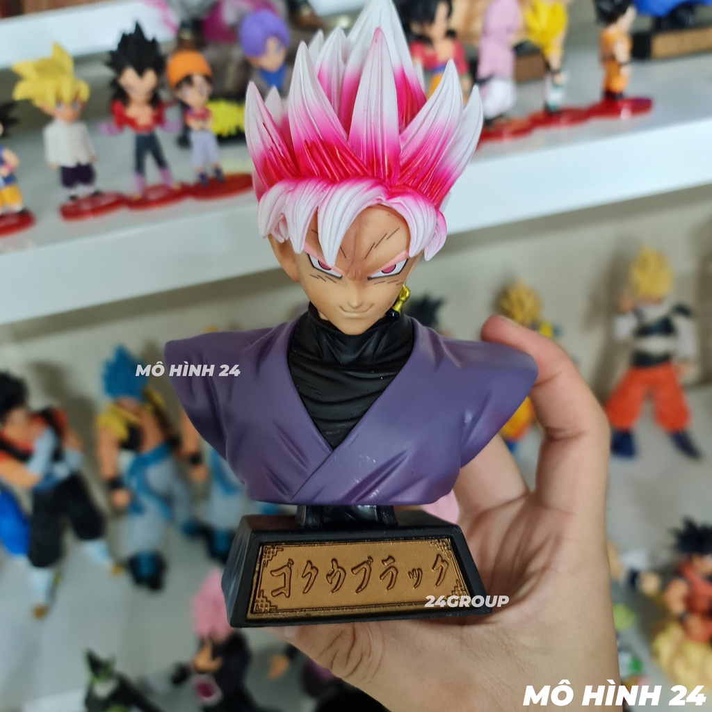 Tượng mô hình goku bán thân vô cực đầu phát sáng đồ chơi songoku bản năng vô cực ultra instinct dragonball dragon ball