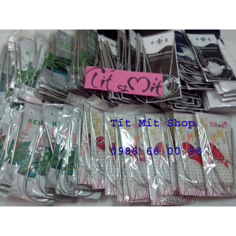 Kim đan vòng ngắn khoảng 40cm - 60cm tùy size