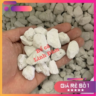 100gr nham thạch trắng 1-2cm lọc nước bể cá-Vật liệu lọc bể cá