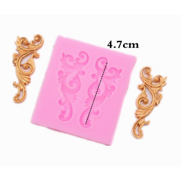 Khuôn Silicone Viền Cong 2C 4.7 Cm