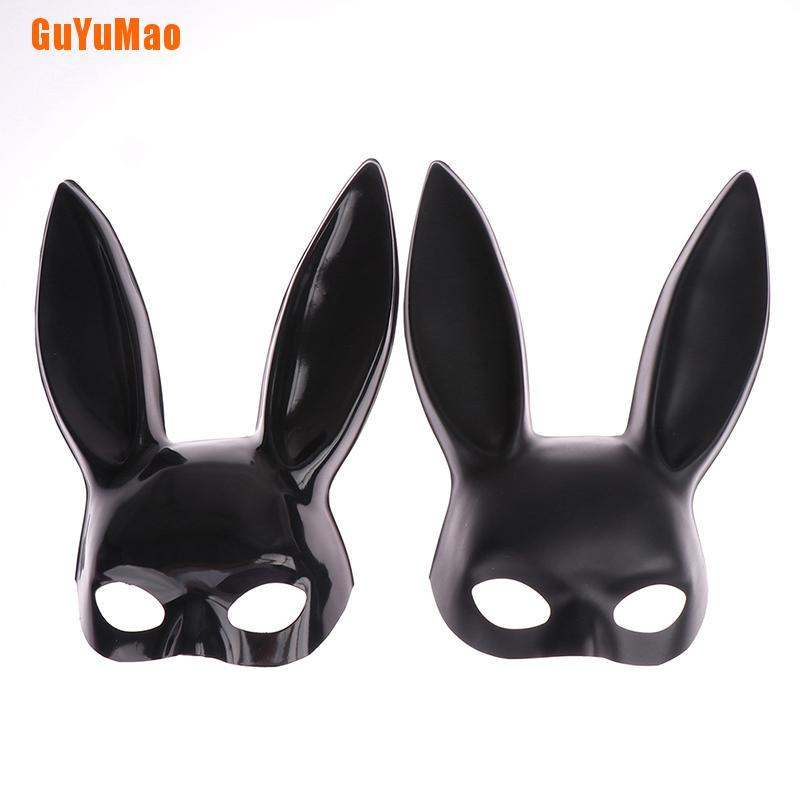 1 Mặt Nạ Hóa Trang Hình Thỏ Bằng PVC Gợi Cảm Cho Nữ Dự Tiệc Halloween