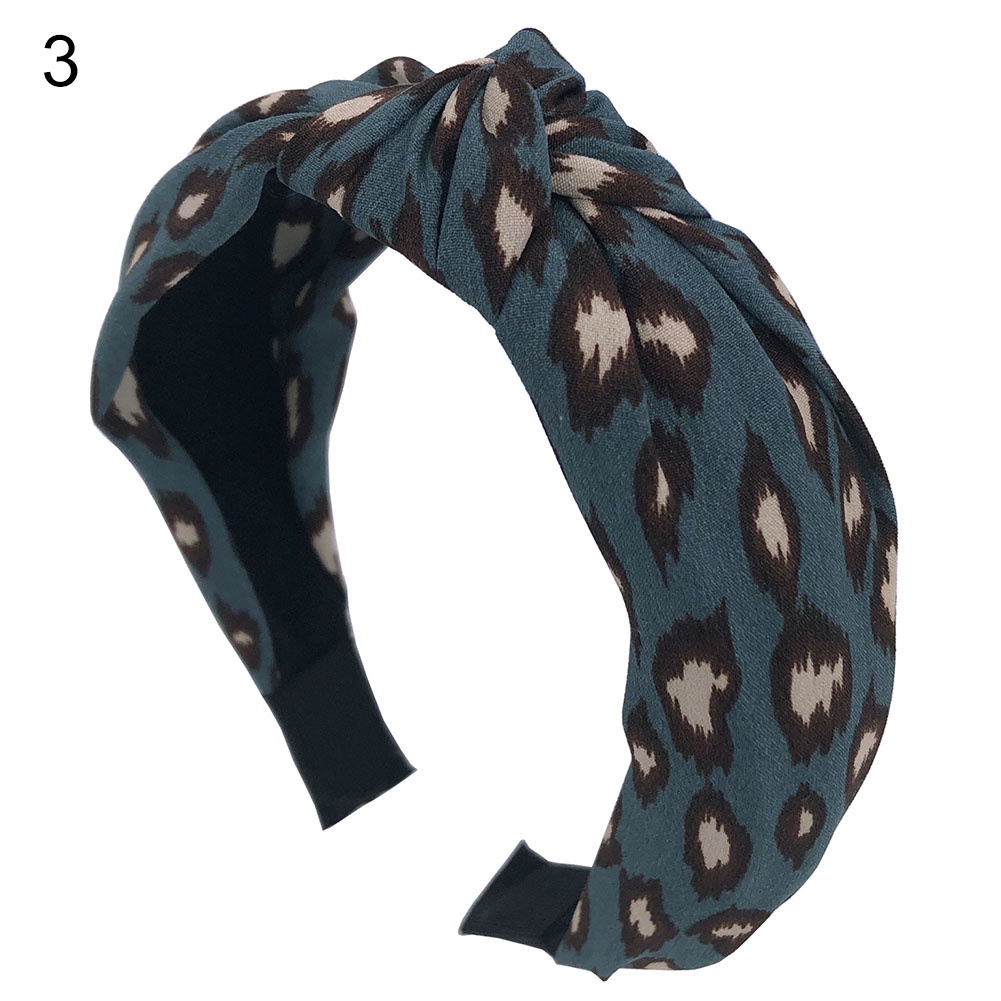 Cài Tóc Nữ Họa Tiết Da Báo Thời Trang