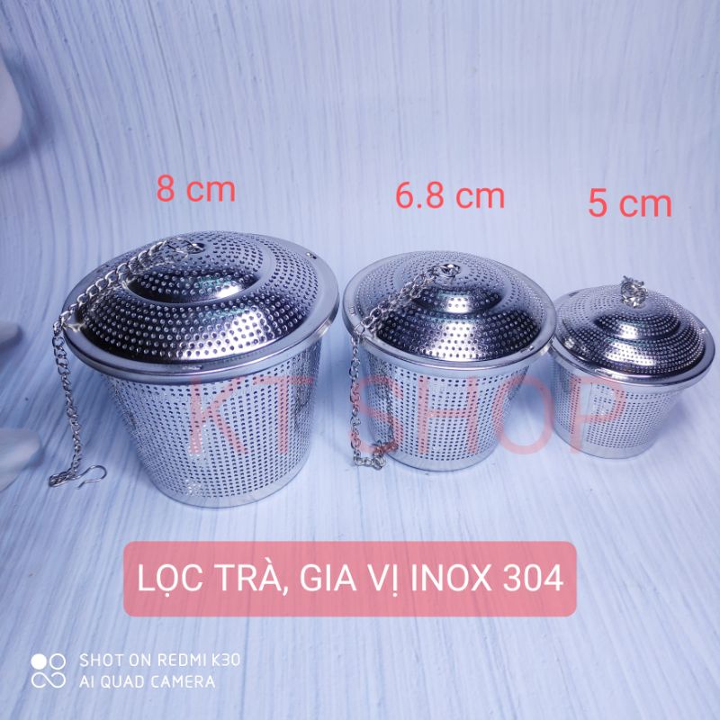 Giỏ (trái, quả) Lọc gia vị INOX 304