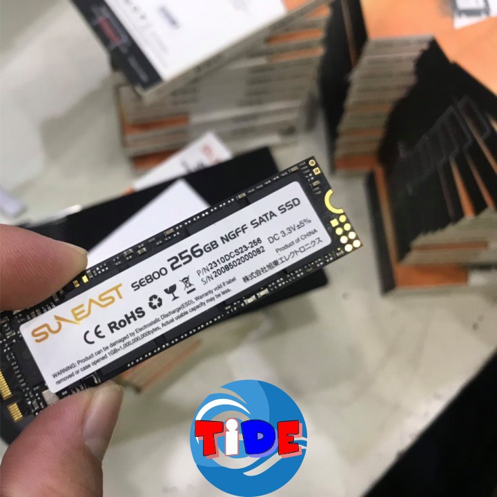 Ổ cứng SSD M2 SunEast 256GB nội địa Nhật Bản – CHÍNH HÃNG – Bảo hành 3 năm