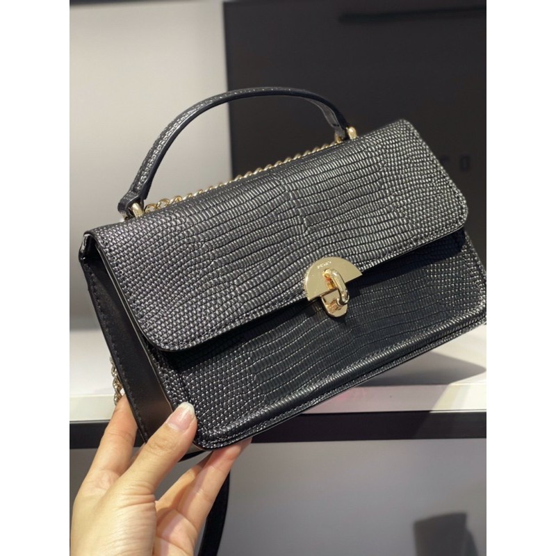 Túi quai cầm da rắn