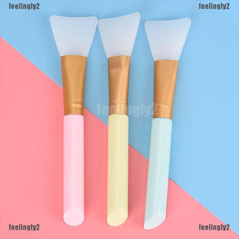 Bàn Chải silicone Cán Dài 14cm Tiện Lợi