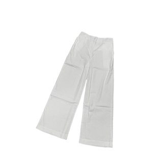 Quần suông lưng thun vải linen