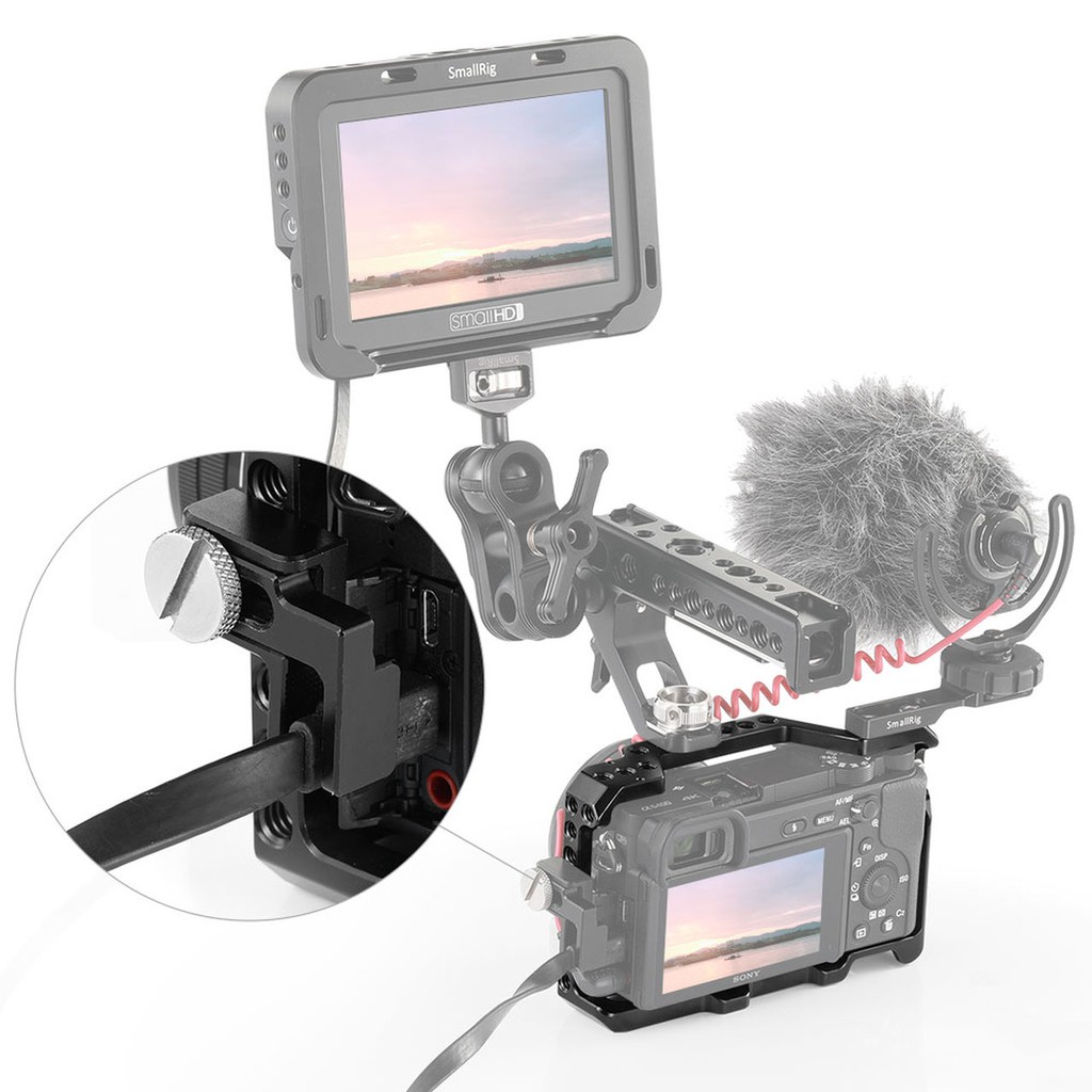 SmallRig Cage cho Sony A6100/A6300/A6400/A6500 CCS2310 hàng chính hãng | Bảo hành 24 tháng