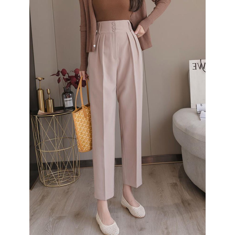 QUẦN BAGGY cạp bản to 3 khuy siêu sang hàng mới ra