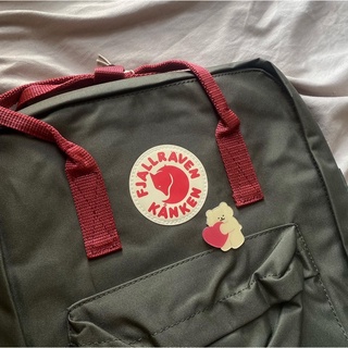 Balo kanken rêu Classic ( tặng kèm pin cài )