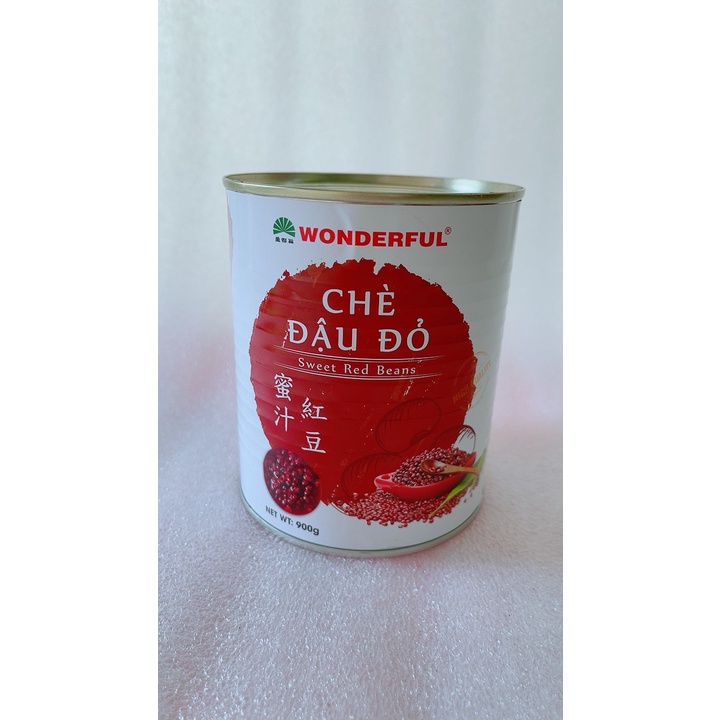 Chè Đậu Đỏ Wonderful Lon 900g