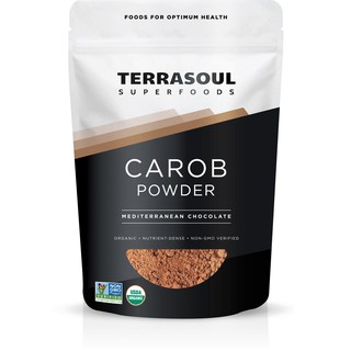 Bột Carob hữu cơ Terrasoul 454g