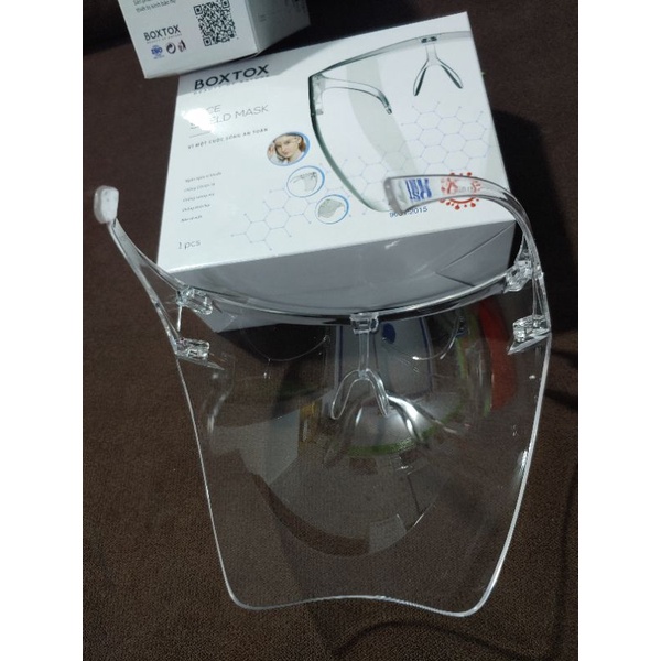 Kính Chống Giọt Bắn Boxtox (Faceshield) Hàng chính hãng không ảnh hưởng thị lực. | BigBuy360 - bigbuy360.vn