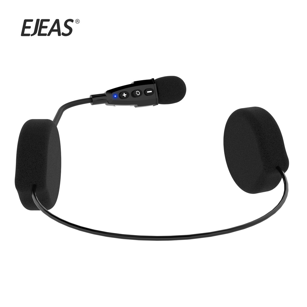 EJEAS E1 +  Tai Nghe Bluetooth 5.1 Gắn Mũ Bảo Hiểm Xe Mô Tô Honda Forza 250 YAMAHA
