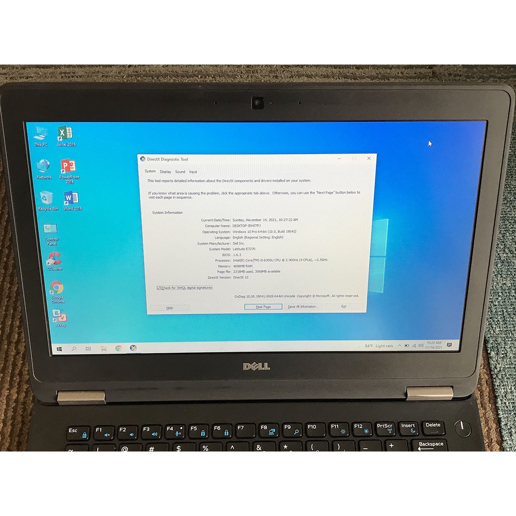 Laptop Cũ Dell Latitude E7270 đã qua sử dụng | WebRaoVat - webraovat.net.vn