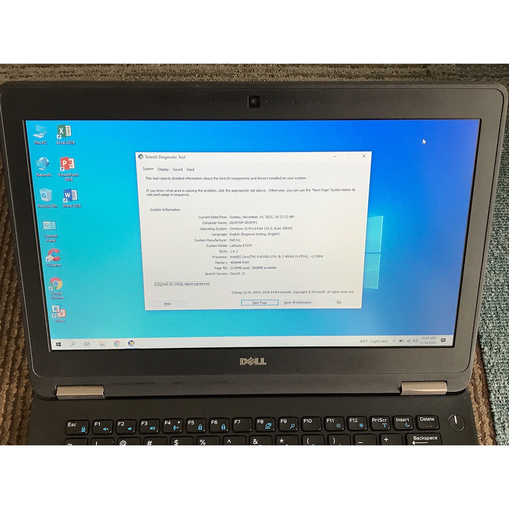 Laptop Cũ Dell Latitude E7270 đã qua sử dụng | BigBuy360 - bigbuy360.vn