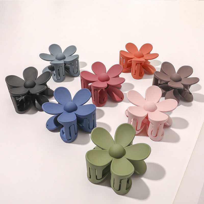 Kẹp tóc càng cua màu thạch cho nữ