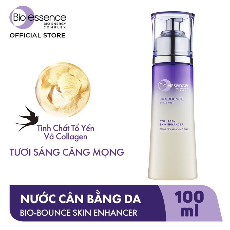 Nước Hoa Hồng Bioessence Dưỡng Ẩm Da Tinh Chất Tổ Yến Bird's Nest