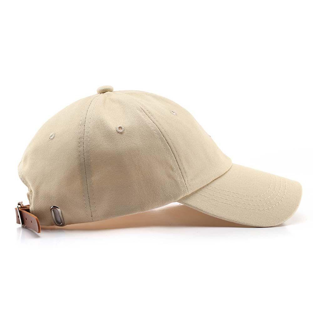 Mũ Lưỡi Trai Vải Cotton Màu Đen Phong Cách Hip Hop Đơn Giản Tùy Chỉnh Thời Trang Cho Nam Và Nữ