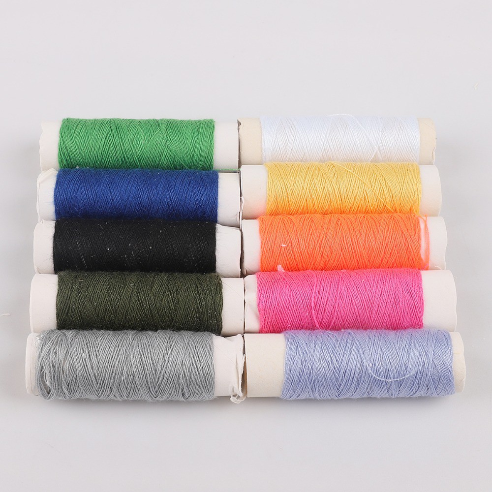 Bộ 10 cuộn chỉ (20m/cuộn) dùng để dệt may chất lượng cao