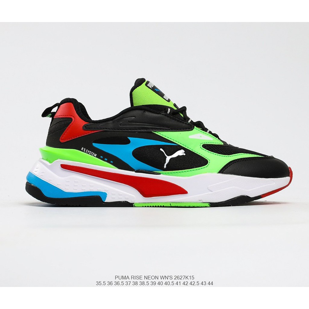 GIÀY SNEAKER MÃ SẢN PHẨM_ Puma Rise Neon Running System  NHIỀU MÀU PHONG CÁCH FULLBOX + FREESHIP KHI MUA 2 SẢN PHẨM