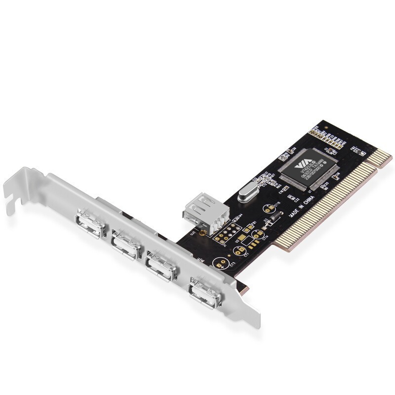 CARD CHUYỂN ĐỔI PCI - USB (ĐEN) - BỔ SUNG CỔNG USB CHO MÁY TÍNH BÀN