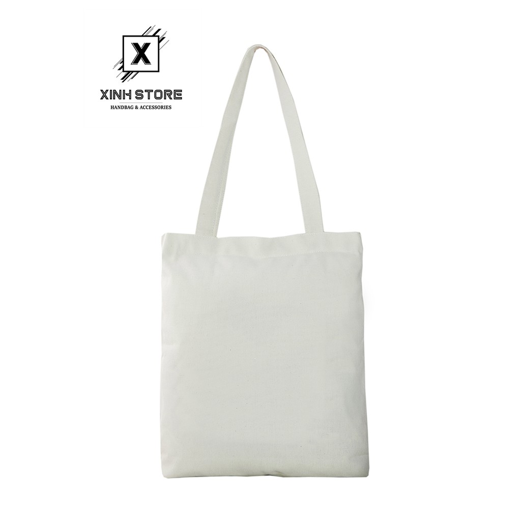 Túi Vải Tote Living Trắng XinhStore