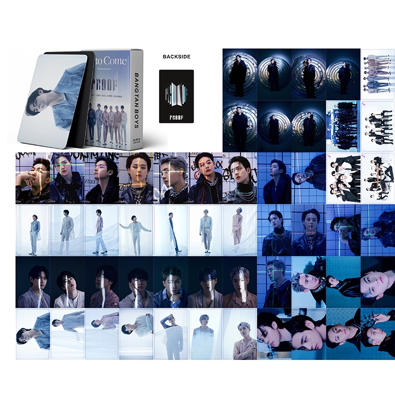 Hộp 55 Thẻ Hình LOMO Các Thành Viên Nhóm BTS