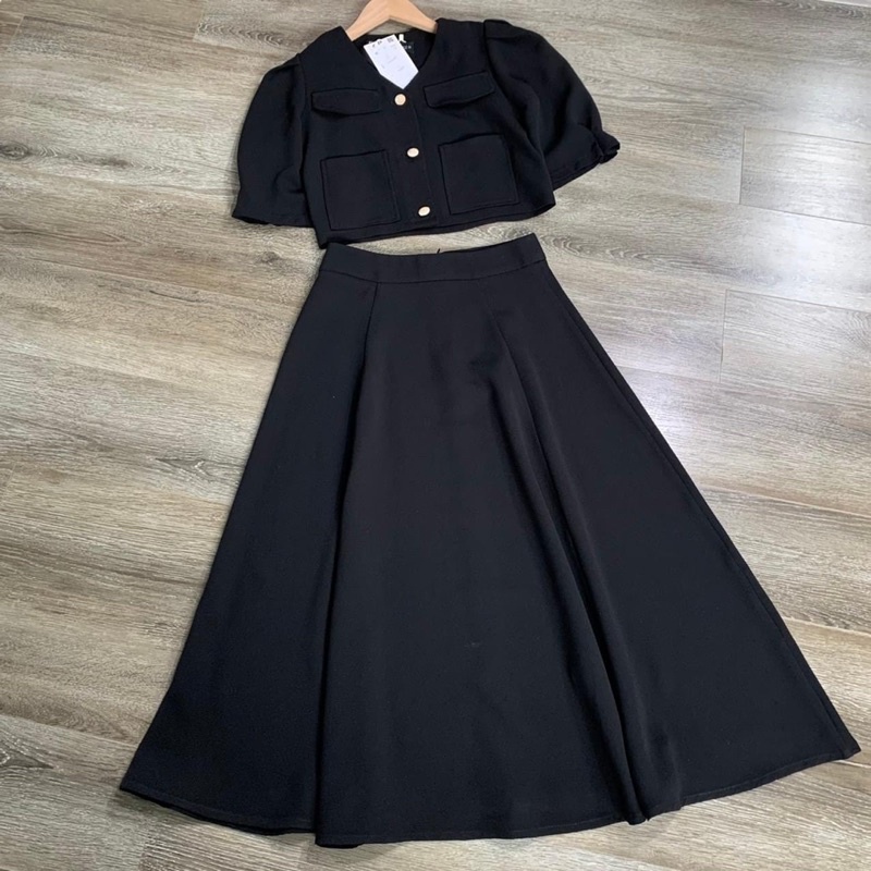 Set chân váy Zara siêu đẹp tôn dáng
