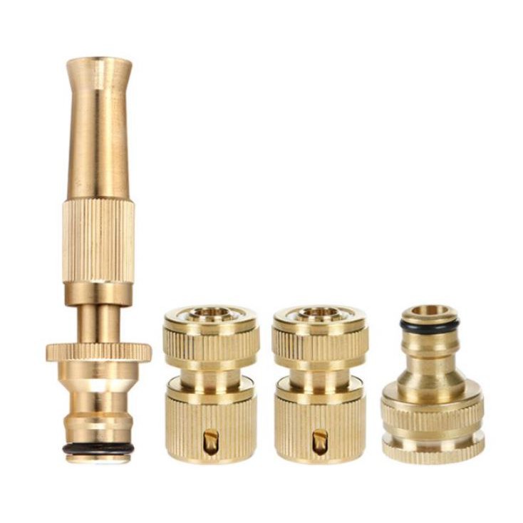 Combo Bộ vòi xịt tăng áp rửa xe , tưới cây ,rửa nhà bằng thau
