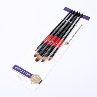 [DA ĐEN - QUẬN 3] Bộ 5 Cọ Đầu Oval Keep Smiling 6324Z