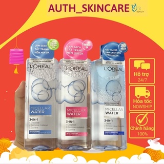 [BẢN NHẬP KHẨU]  Nước Tẩy Trang L'Oreal Làm Sạch Sâu Micellar Water 3 In 1