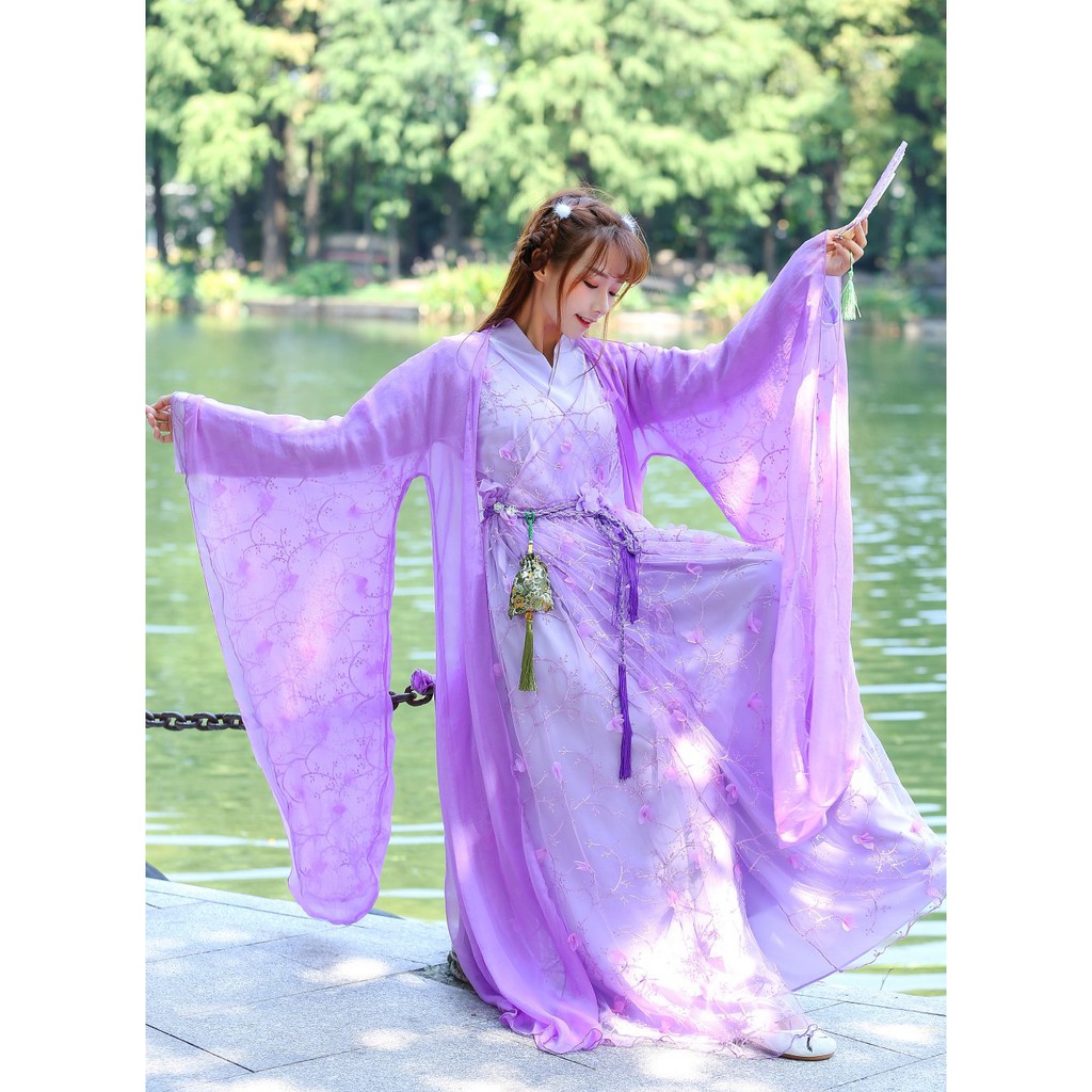 Trang phục cổ trang Hương Mật Tựa Khói Sương - Cẩm Mịch (Dương Tử) cosplay HM3, phụ kiện trang sức cổ trang