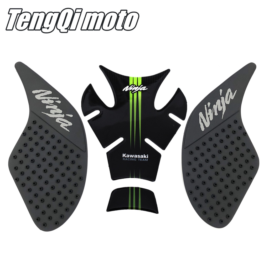Miếng dán xương bình xăng chống trượt cho xe Kawasaki Z250 Z300 NINJA300