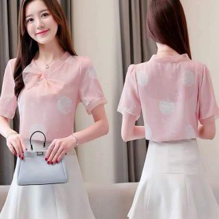 Áo sơ mi cổ nơ