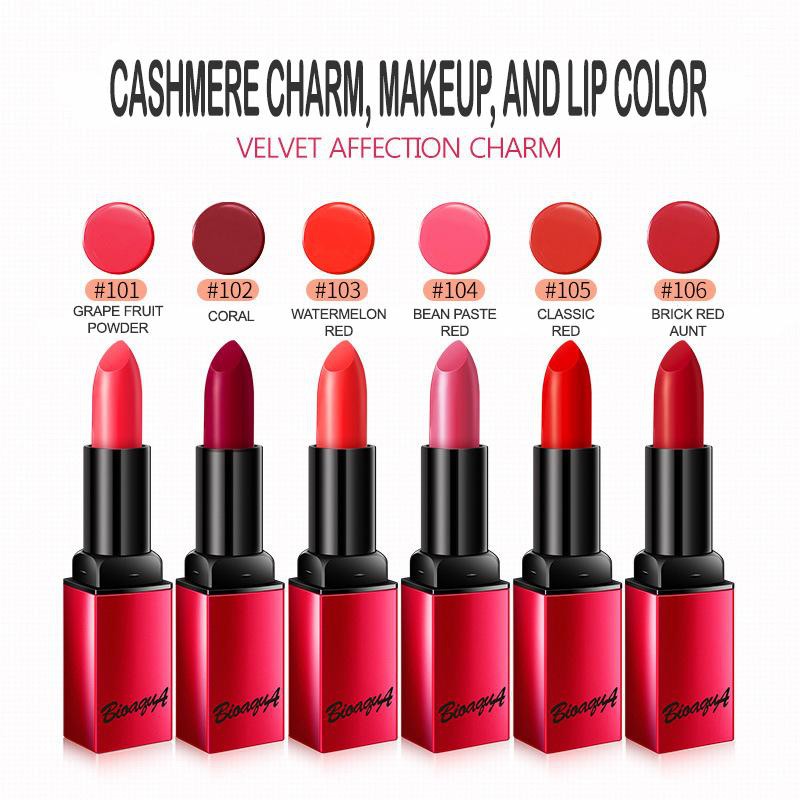 (hàng Mới Về) Son Lì Màu Sắc Quyến Rũ Bqy6538 Bioaqua | BigBuy360 - bigbuy360.vn