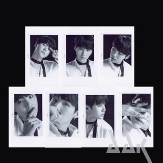 [BTS] Card cứng trắng đen BTS