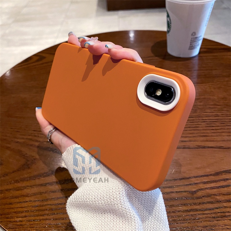 Ốp Điện Thoại Silicon Mềm Chống Sốc Chống Dấu Vân Tay Màu Macaron Cho iPhone X XR Xs Max 11 Pro Max 12 ipX ip11