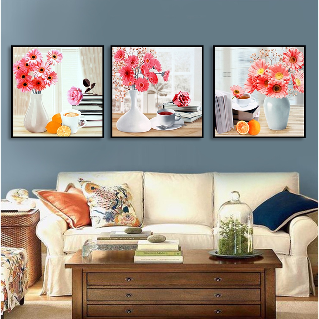 Tranh treo phòng ăn XẢ KHO 10 mẫu tráng gương giá rẻ, treo tường cực đẹp, trang trí decor phòng đẹp hơn tranh canvas