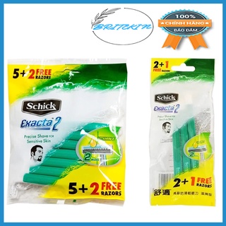 Dao Cạo Schick Exacta2 Sen 5+2