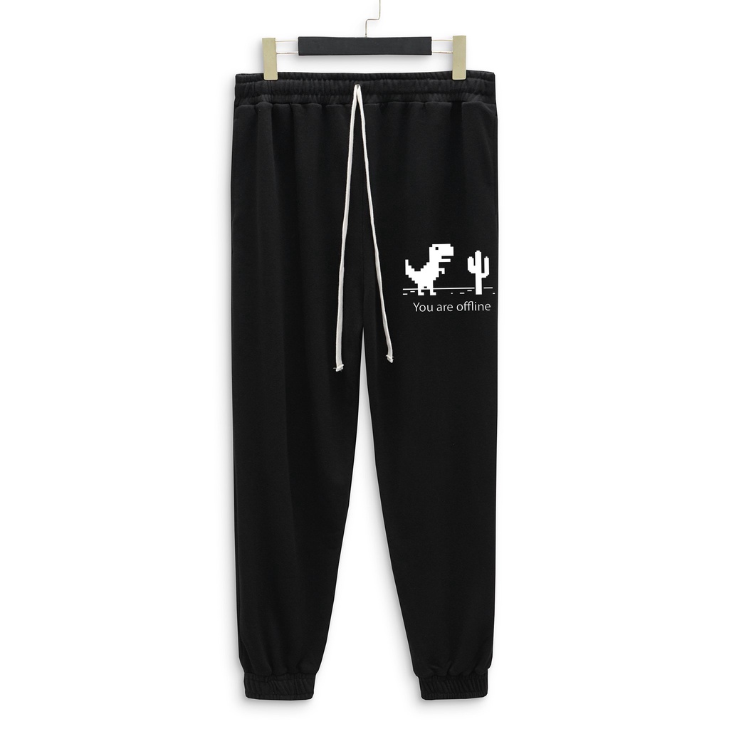 [bigsize] Quần thun dài jogger vải nỉ bigsize nam 80-130kg - khủng long