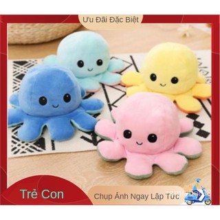 (Chất nổ tại chỗ) bạch tuộc cảm xúc Bạch Tuộc Cảm Xúc Bằng Vải Lông 2 Mặt Cảm Xúc Có Thể Đảo Ngược Tâm Trạng MupW