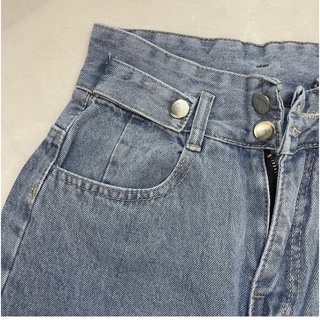 Quần Jeans Nữ Ống Đứng Lưng Cao