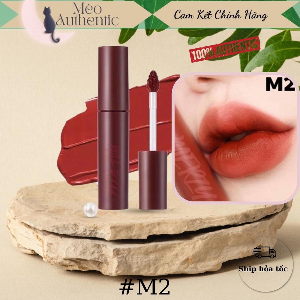 SON MERZY MELLOW TINT M2 - đỏ nâu gạch