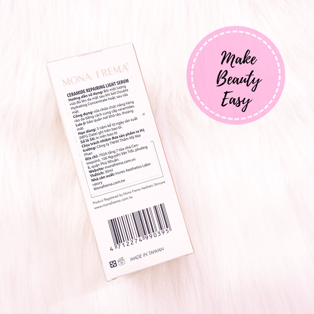 Serum dưỡng ẩm phục hồi Mona Frema EMR Ceramide Repairing Light
