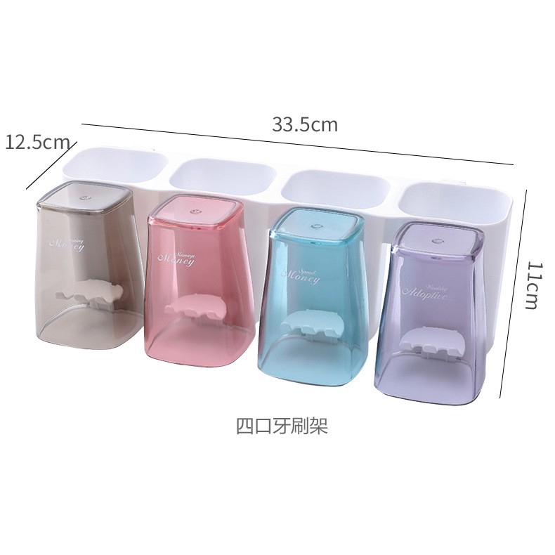 Hộp đựng bàn chải đánh răng phòng tắm tiện lợi tiết kiệm diện tích.