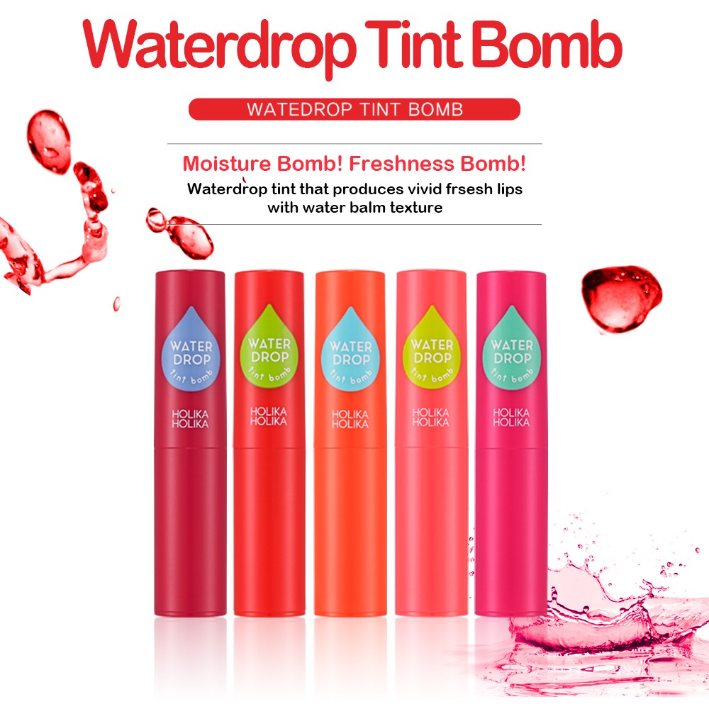 (hàng Mới Về) Son Tint Holika Holika Hình Giọt Nước | BigBuy360 - bigbuy360.vn